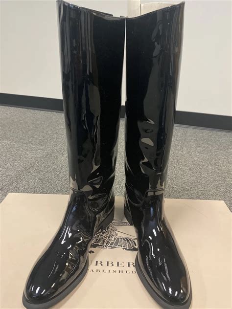 burberry riding boots ebay